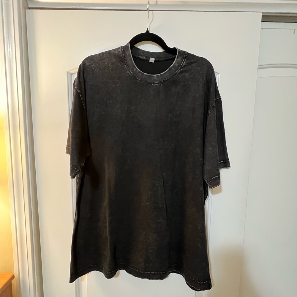 Charcoal Oversized Tee Shirt